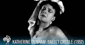 Katherine Dunham Performing Ballet Creole (1952) | British Pathé
