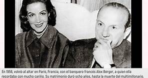 Historia del matrimonio de María Félix y Alex Berger