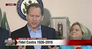 Lincoln Diaz-Balart reacts to death of Fidel Castro