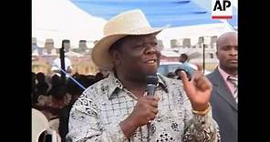 Prime Minister Morgan Tsvangirai speech to supporters