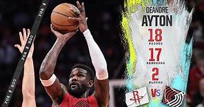 Deandre Ayton Highlights (18 PTS) | Trail Blazers vs. Rockets | Jan. 24