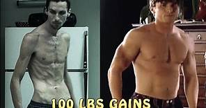 Extreme Dedication ★ Christian Bale Body Transformation