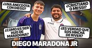 PREGUNTAS Y RESPUESTAS CON DIEGO MARADONA JR