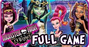 Monster High: 13 Wishes FULL GAME Longplay (Wii, WiiU)