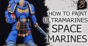 HOW TO PAINT ULTRAMARINES SPACE MARINES: A Step-By-Step Guide
