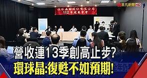 環球晶前5月年增9.4%！"Q3壓力大"全年仍看增 環球晶12吋磊晶產能持續滿載｜非凡財經新聞｜20230620