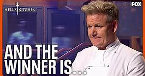 Gordon Ramsay Announces The Winner of Season 22 | Hell’s Kitchen