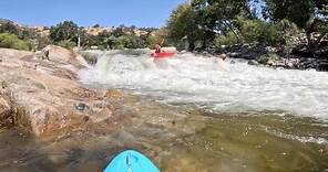 Kaweah River Kayaking - Gateway and Dinley Runs in GoPro 4K