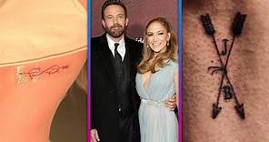 Jennifer Lopez and Ben Affleck Debut Matching TATTOOS