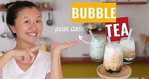Te enseño a hacer la bebida china más famosa del momento: BUBBLE TEA | How to make bubble tea
