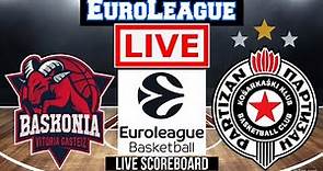 Live: Saski Baskonia Vs Partizan | EuroLeague | Live Scoreboard | Play By Play
