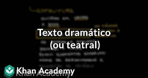 Texto dramático (ou teatral)