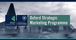 Jonathan Reynolds - Oxford Strategic Marketing Programme
