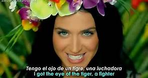 Katy Perry - Roar // Lyrics + Español // Video Official