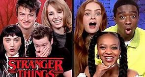 Stranger Things Cast vs. 'The Most Impossible Stranger Things Quiz'