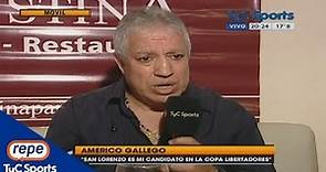 Américo Gallego y su salida de Independiente: "Cantero me echó, yo no me fui"