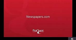 Newspapers.com Offered by ProQuest