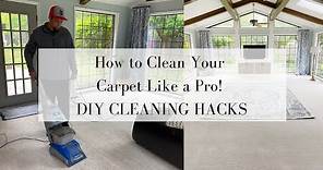 How to Clean Your Carpets | Easy Carpet Cleaning Tips & Tricks