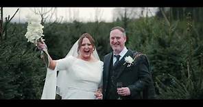 Harburn Barn wedding film | Stacy & Neil