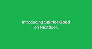 Sell for Good on Nextdoor
