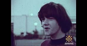 RARE FOOTAGE 1969 DEE DEE RAMONE 17 YEARS OLD