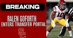 Ralen Goforth has entered the NCAA Transfer Portal | Trojans' Football ILB Announces Portal Move