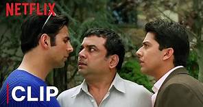 Paresh Rawal Threatens Akshay Kumar?? | Comedy Scene | Awara Paagal Deewana | Netflix India