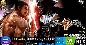 Soulcalibur IV PC Gameplay | RPCS3 | Full Playable | PS3 Emulator | 4k60FPS | 2022 Latest