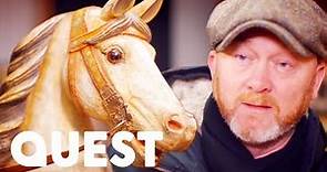 Incredible Restoration Of An Old Carousel Horse | Salvage Hunters: The Restorers