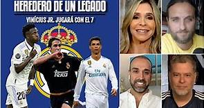 REAL MADRID. VINÍCIUS hereda el peso histórico del número 7 de Raúl y Cristiano Ronaldo | Exclusivos