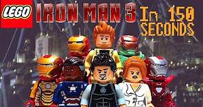 IRON MAN 3 in 150 seconds [Lego Stopmotion Animation]