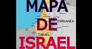 MAPA DE ISRAEL