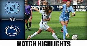 North Carolina vs. Penn State Women’s Soccer Highlights (2023)