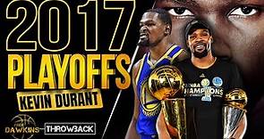 Kevin Durant DOMiNATED The 2017 Playoffs | COMPLETE Highlights 💍🏆 | FreeDawkins