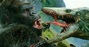 King Kong vs Skullcrawler - Final Fight Scene - Kong: Skull Island (2017) Movie Clip HD