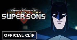Batman and Superman: Battle of the Super Sons - Exclusive Clip (2022) Jack Griffo, Troy Baker
