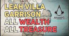 How to get All Wealth & Treasure Chests in Leah Villa Garrison Assassin's Creed Valhalla