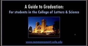 A Guide to Graduation