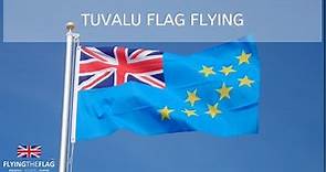 Tuvalu Flag Flying 🇹🇻