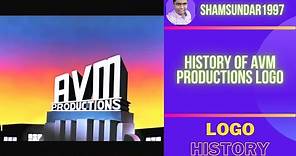 History Of AVM Productions Logo
