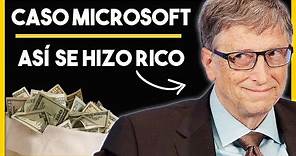 💾 Así se Hizo Rico Bill Gates con su Empresa Microsoft | Caso Microsoft