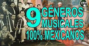 9 géneros musicales 100% mexicanos