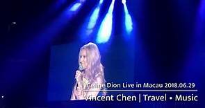 Celine Dion Asia Tour Live in Macau 2018.06.29 @CelineDion #CelineDion