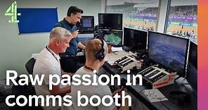 Exclusive Look Inside The Channel 4 Commentary Box At The F1 British Grand Prix | C4F1
