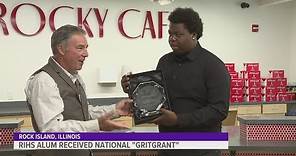 Rock Island High School alum receives national award