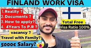 🇫🇮 Finland 5 Year Free work visa | Finland work visa in 20 days Apply Now |@Every visa |@Visa Guru