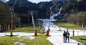 Alarmante escasez de nieve en las estaciones de esquí europeas
