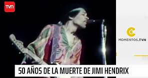 18 de septiembre: 50 años de la muerte de Jimi Hendrix | Momentos TVN