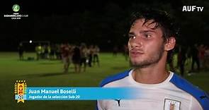 #Sub20 | 📽️ Entrevista a Juan Manuel Boselli, delantero de Defensor Sporting que integra el plantel de 23 jugadores de Uruguay que jugará el Sudamericano Sudamericano Sub 20 Chile 2019