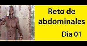ABDOMINALES EN 30 DIAS ( RETO DIA 01)